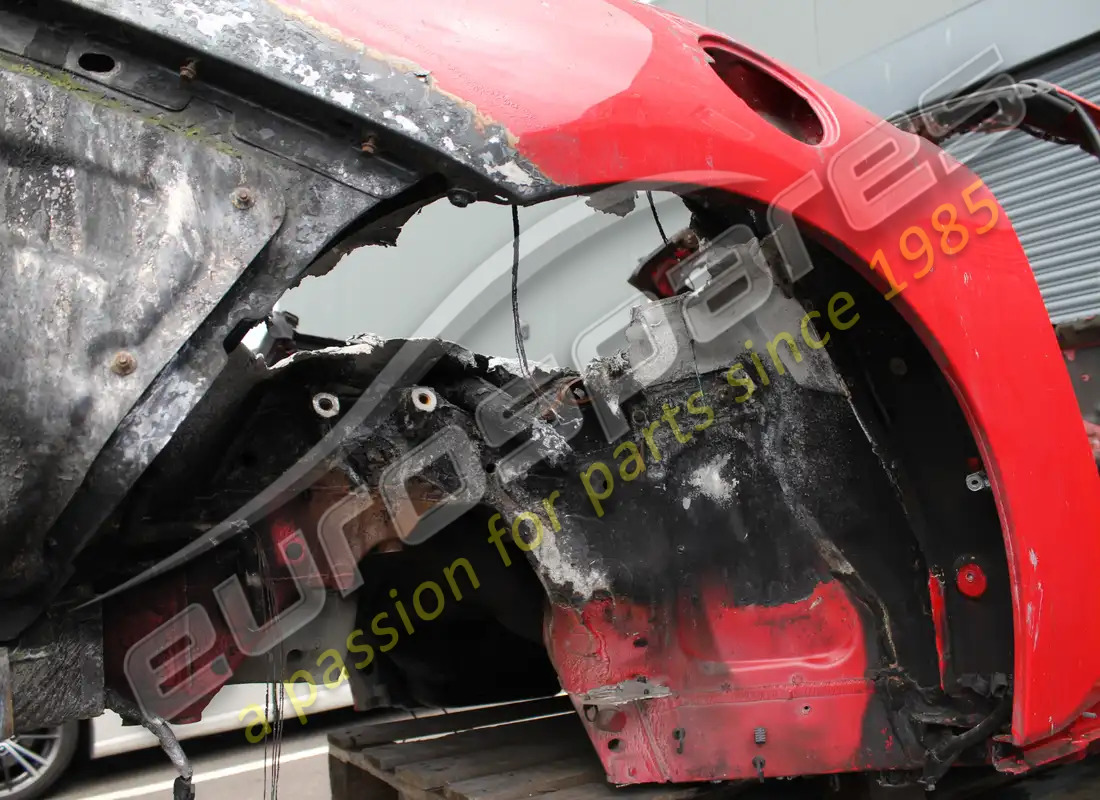 used ferrari rear end chassis & body. part number eap1480020 (5)