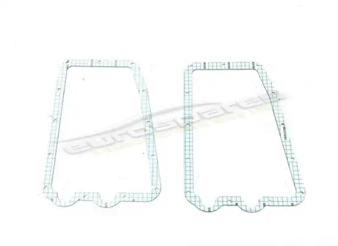 NEW EUROSPARES GASKET (PAIR). PART NUMBER 5405837 (1) new eurospares gasket (pair). part number 5405837 (1)