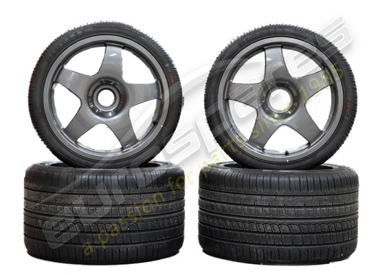 used ferrari speedline lm wheels set 18 inch part number eap748269