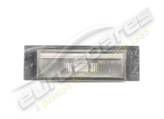 used ferrari rear license plate light part number 264480