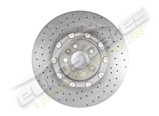 used lamborghini carbon ceramic brake disc (ccp) part number 420615301k