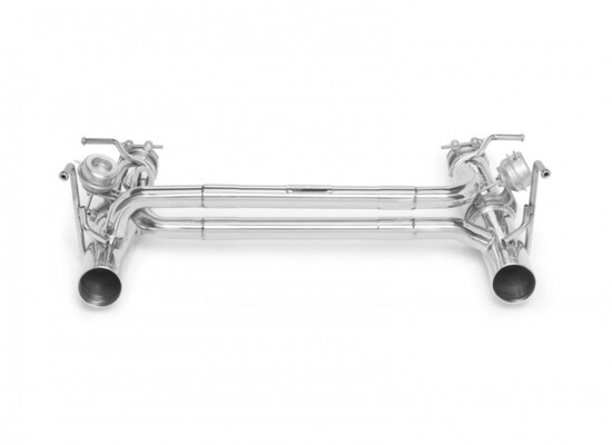 new tubi 488 gtb & spider straight pipes exhaust w valves part number tsfe488gtbc15.004.av