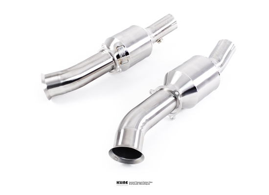 new kline innovation 200cell cat pipe set - stainless steel part number kl-fer-488-200-cs-ss