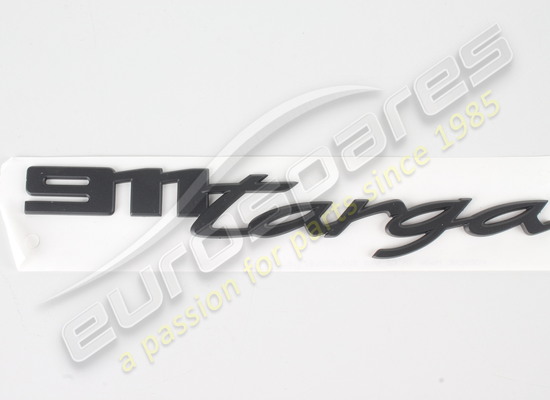 new porsche inscription 911 targa matt black part number 992853675e ok1
