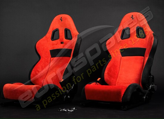 used ferrari pair of 360 cs seats size large part number eap1553129