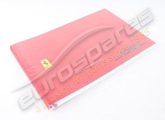 new ferrari f50 owners manual (3rd edition) part number 95990195