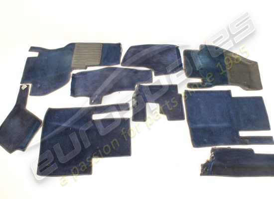 used ferrari carpet set complete rhd part number 40290108