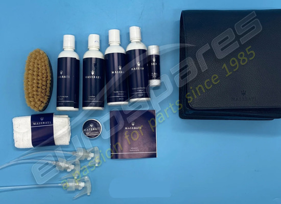 new maserati car care kit part number 920001973