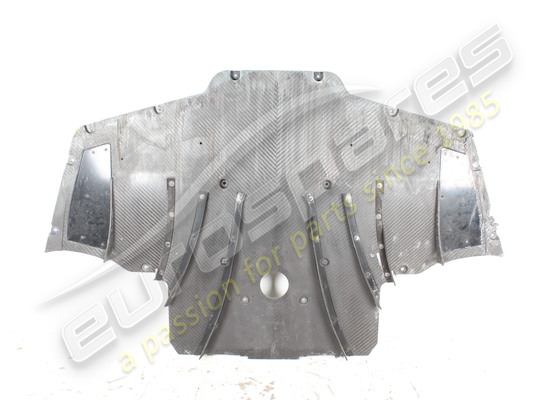 damaged ferrari front underbody shield part number 958160