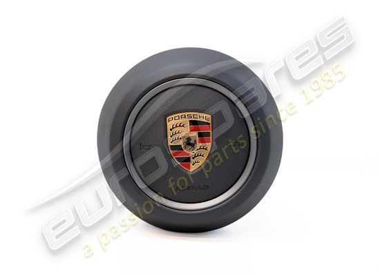 new porsche airbag unit for steering wheel black/dar part number 9j1880201p ia8