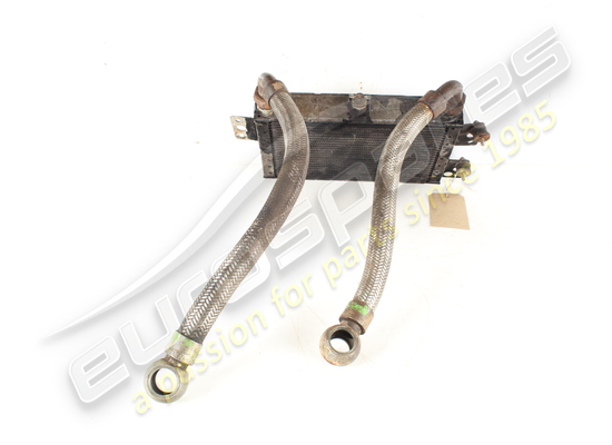 used eurospares oil cooler radiator with both oil pipes part number eap1729546