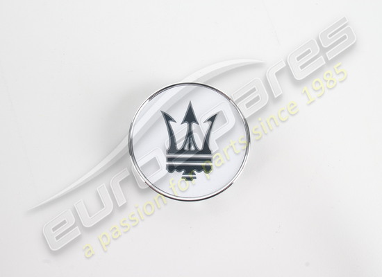 new eurospares maserati wheel badge part number 367202106