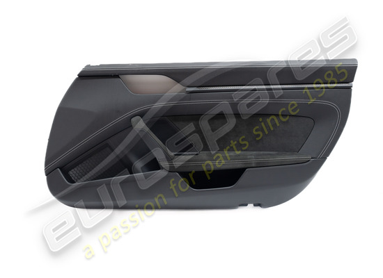 used porsche door panel black/silver part number 9gt867012j ia0
