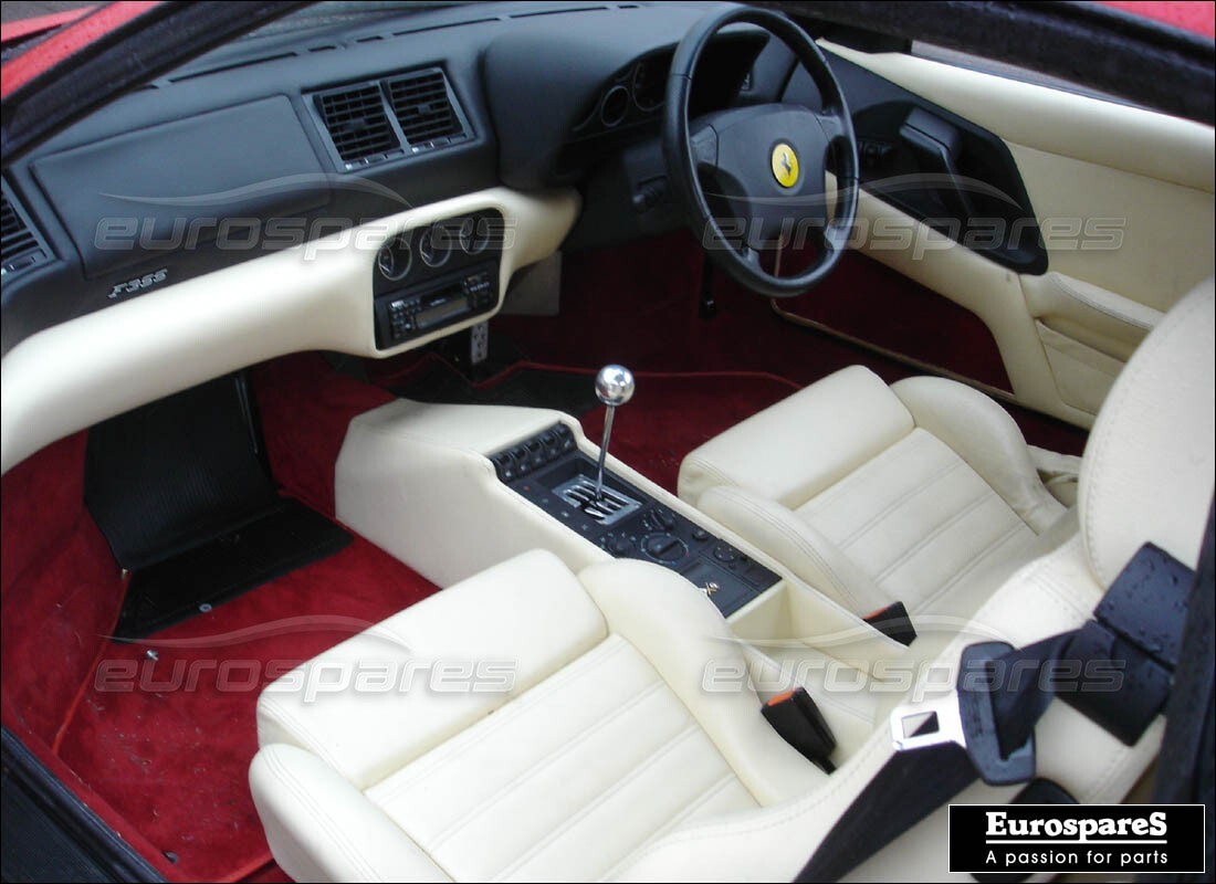 ferrari 355 (5.2 motronic) with 11,048 miles, being prepared for dismantling #8