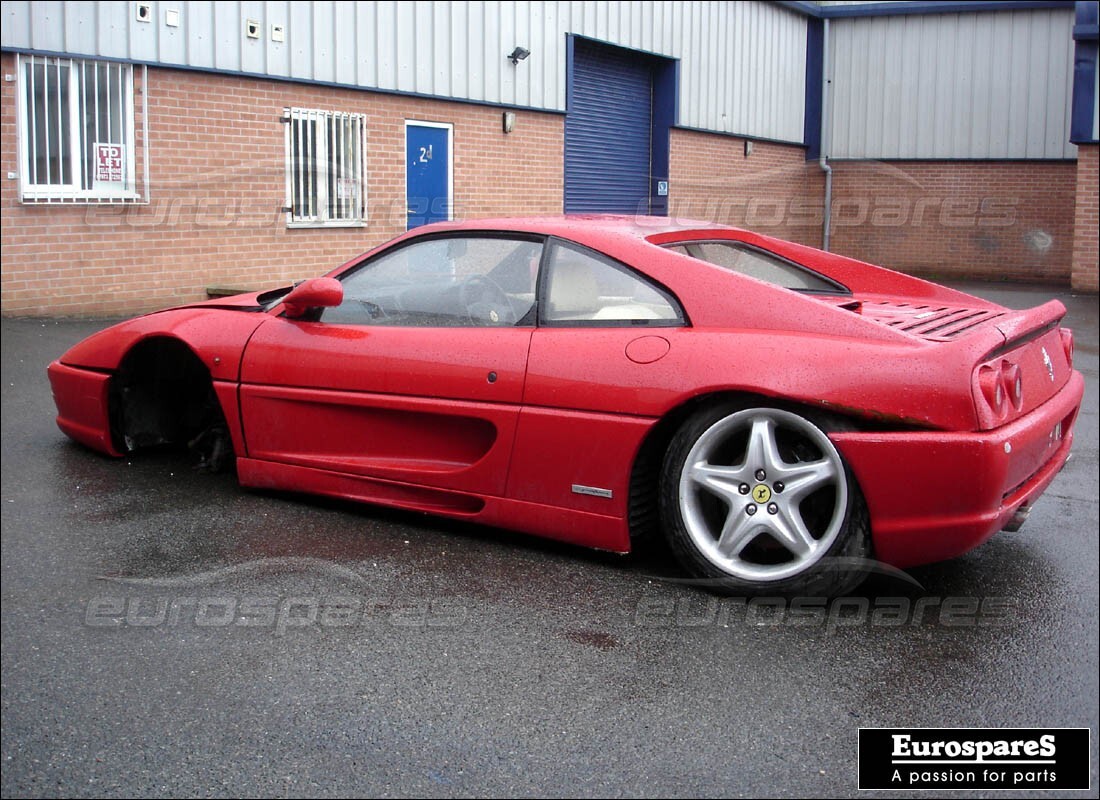 ferrari 355 (5.2 motronic) with 11,048 miles, being prepared for dismantling #2