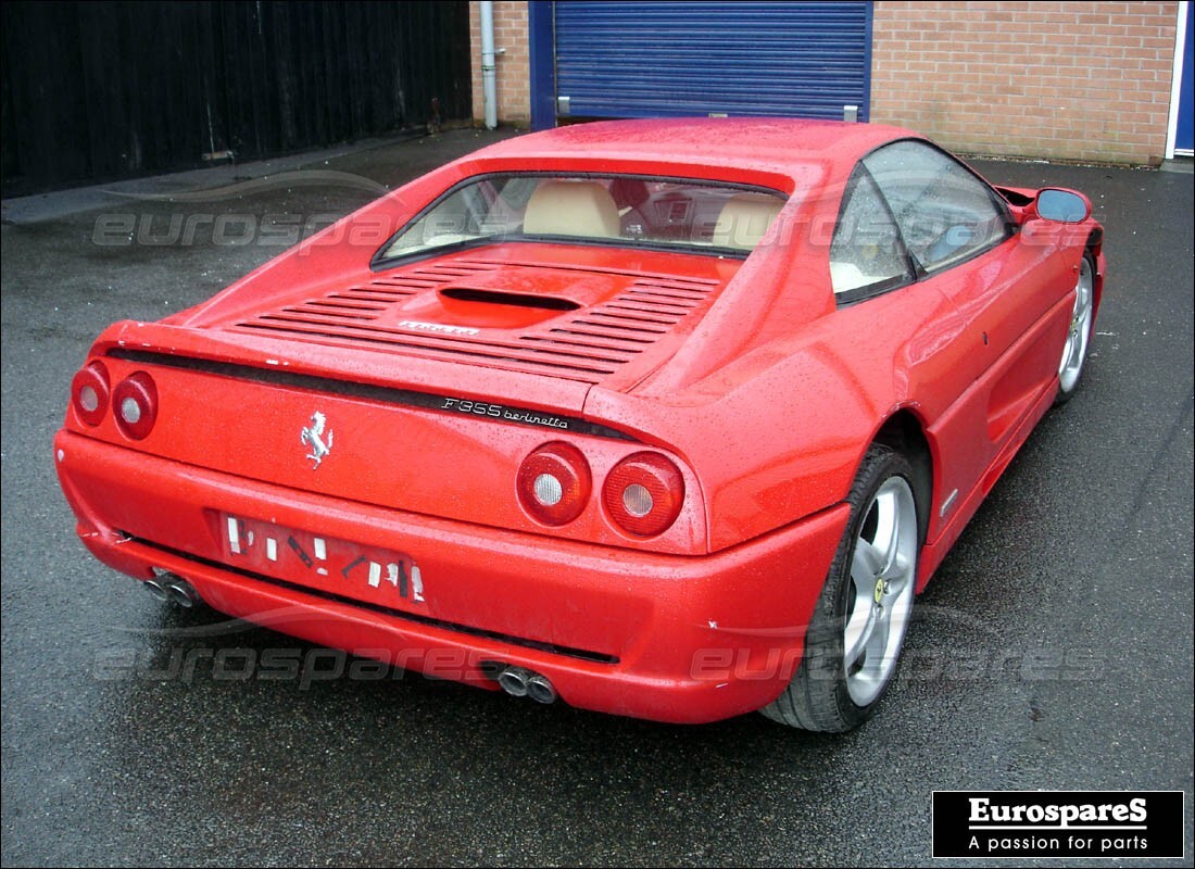 ferrari 355 (5.2 motronic) with 11,048 miles, being prepared for dismantling #6