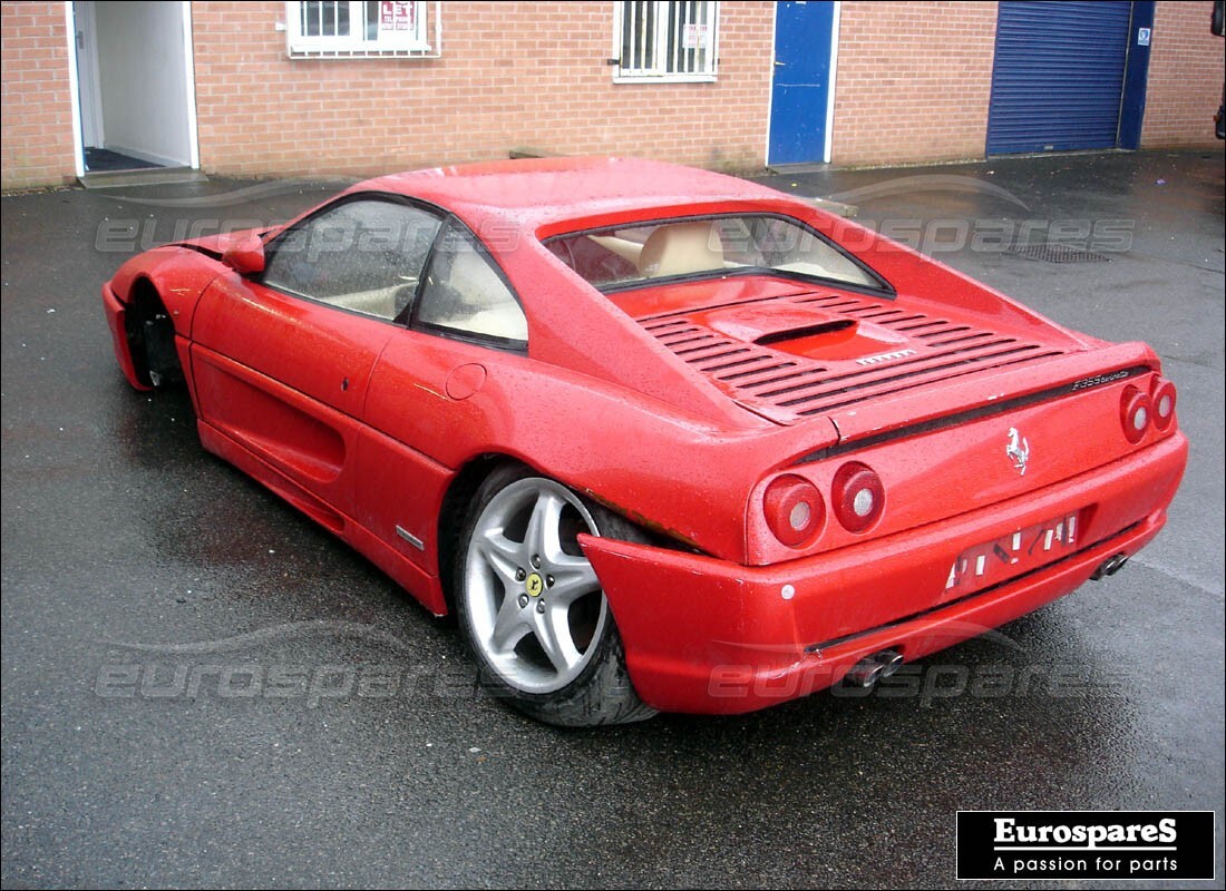 ferrari 355 (5.2 motronic) with 11,048 miles, being prepared for dismantling #5