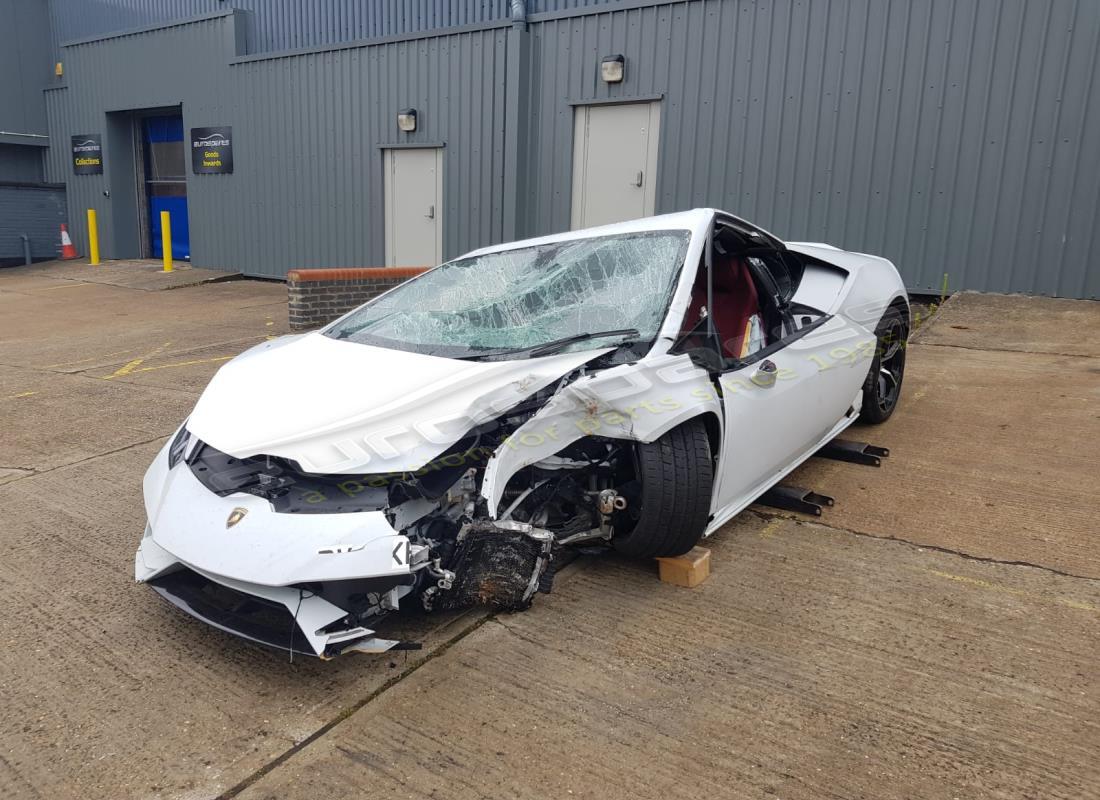 lamborghini 2020 (evo coupe) with 5,552 miles, being prepared for dismantling #1