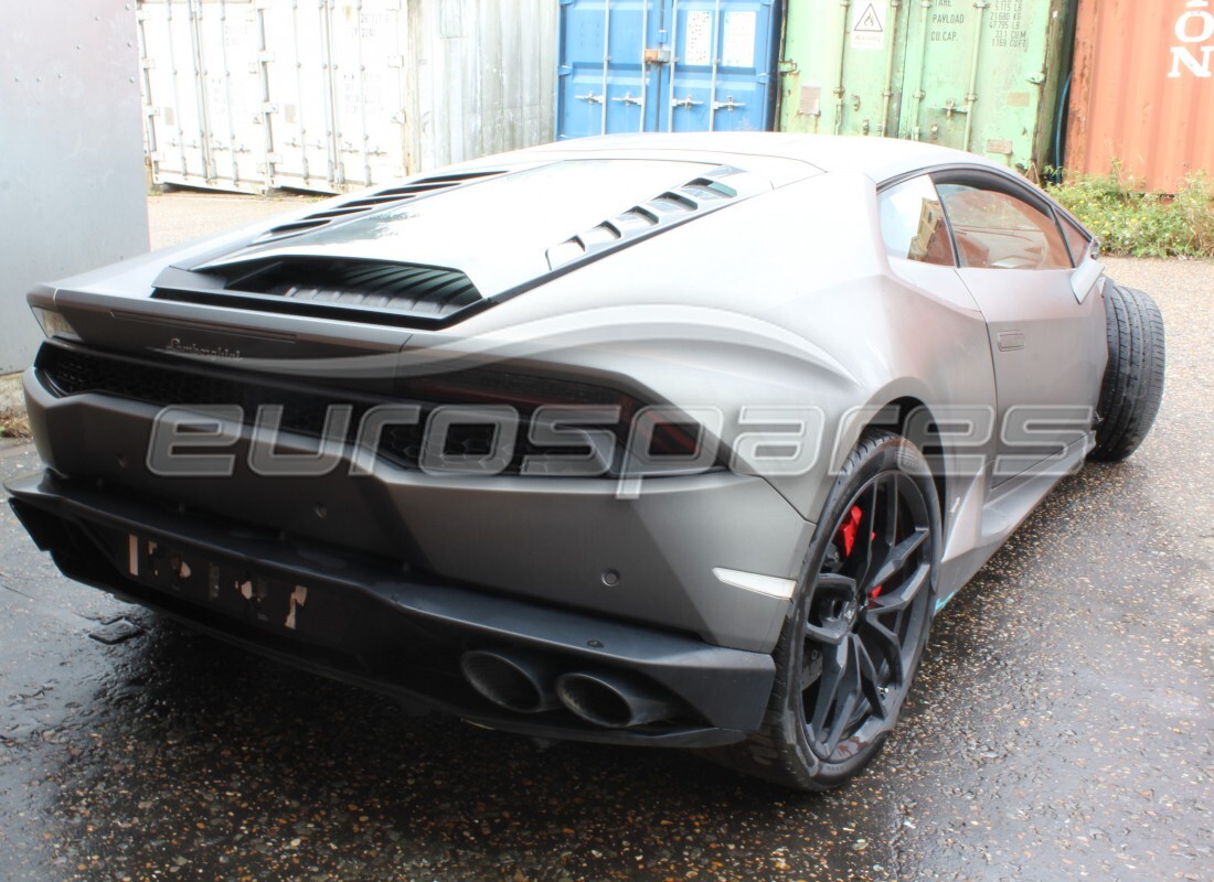 lamborghini 2016 (lp610-4 coupe) with 3,806 miles, being prepared for dismantling #3