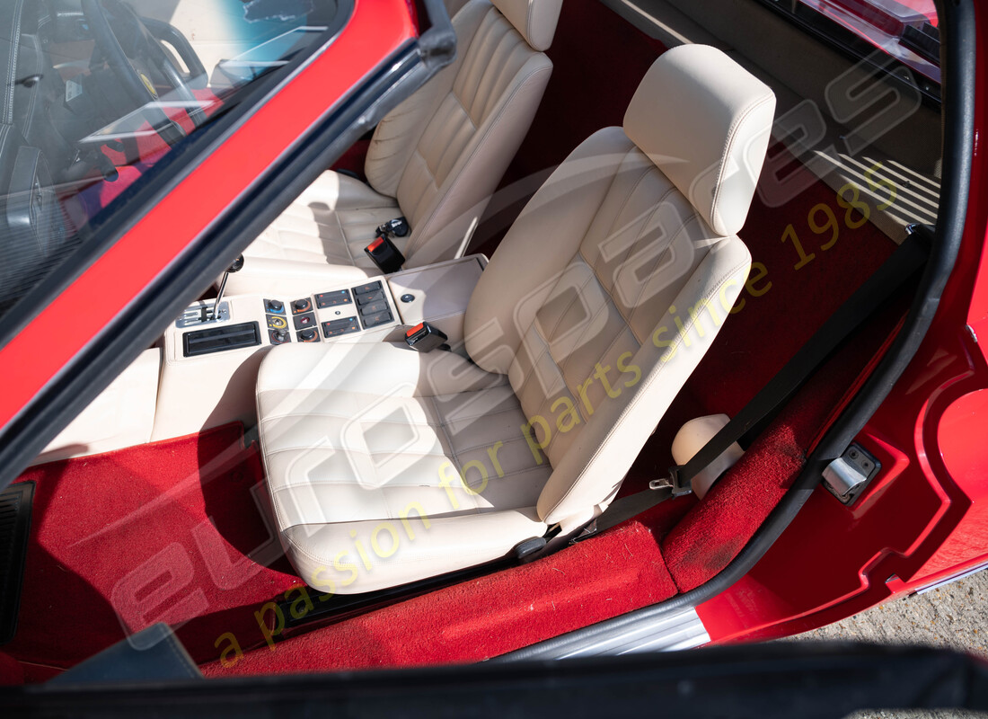 ferrari 328 (1988) with 38750, being prepared for dismantling #16