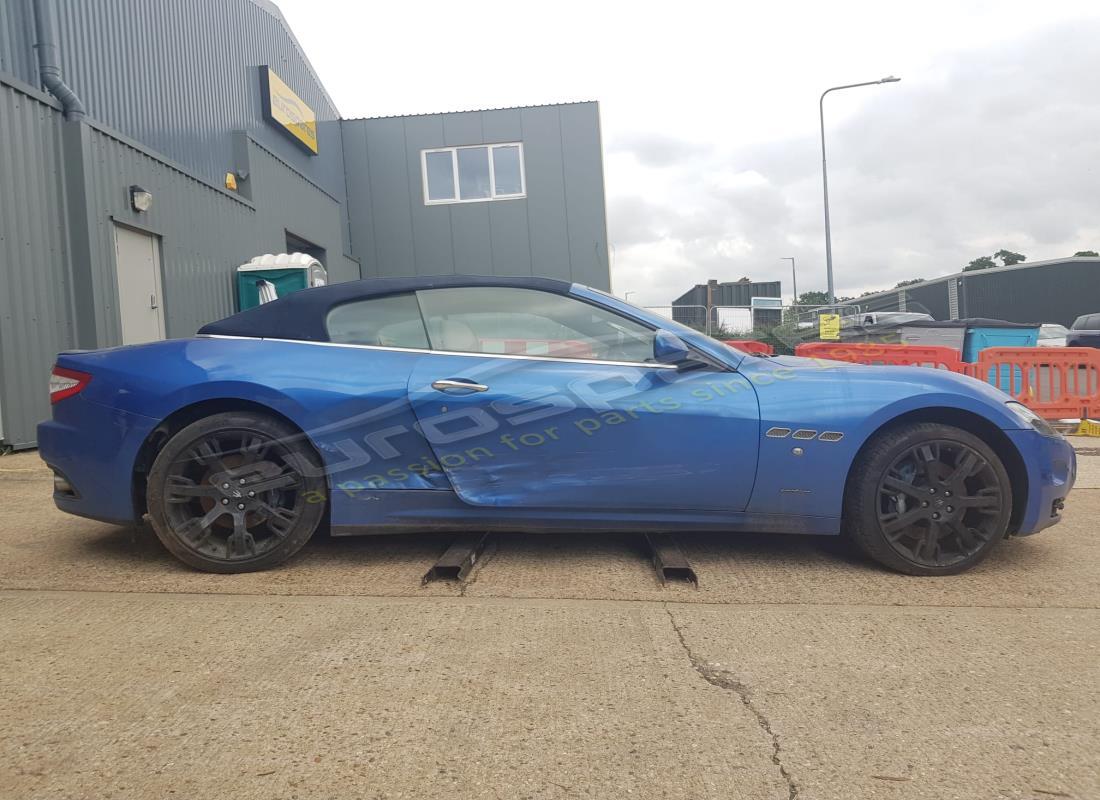 maserati grancabrio (2011) 4.7 with 53,231 miles, being prepared for dismantling #6