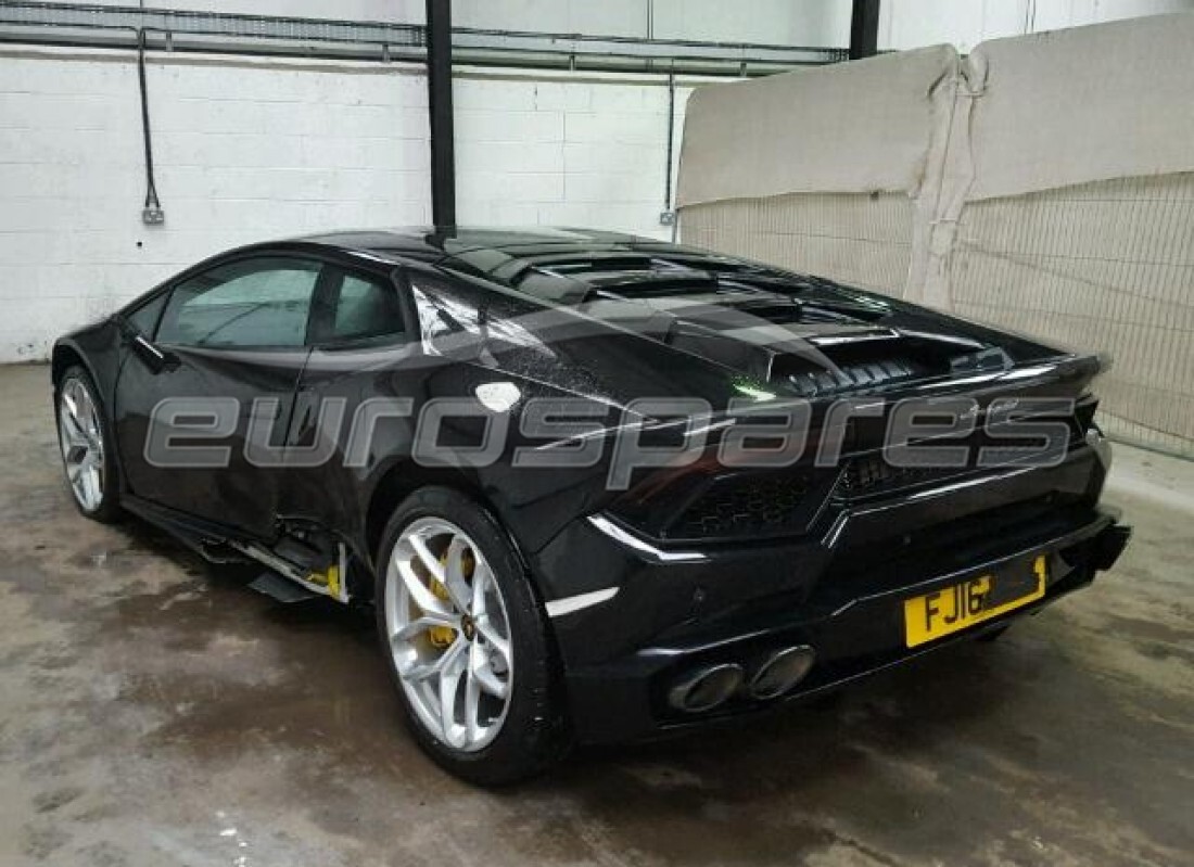 lamborghini 2016 (lp580-2 coupe) with 1,411 miles, being prepared for dismantling #4
