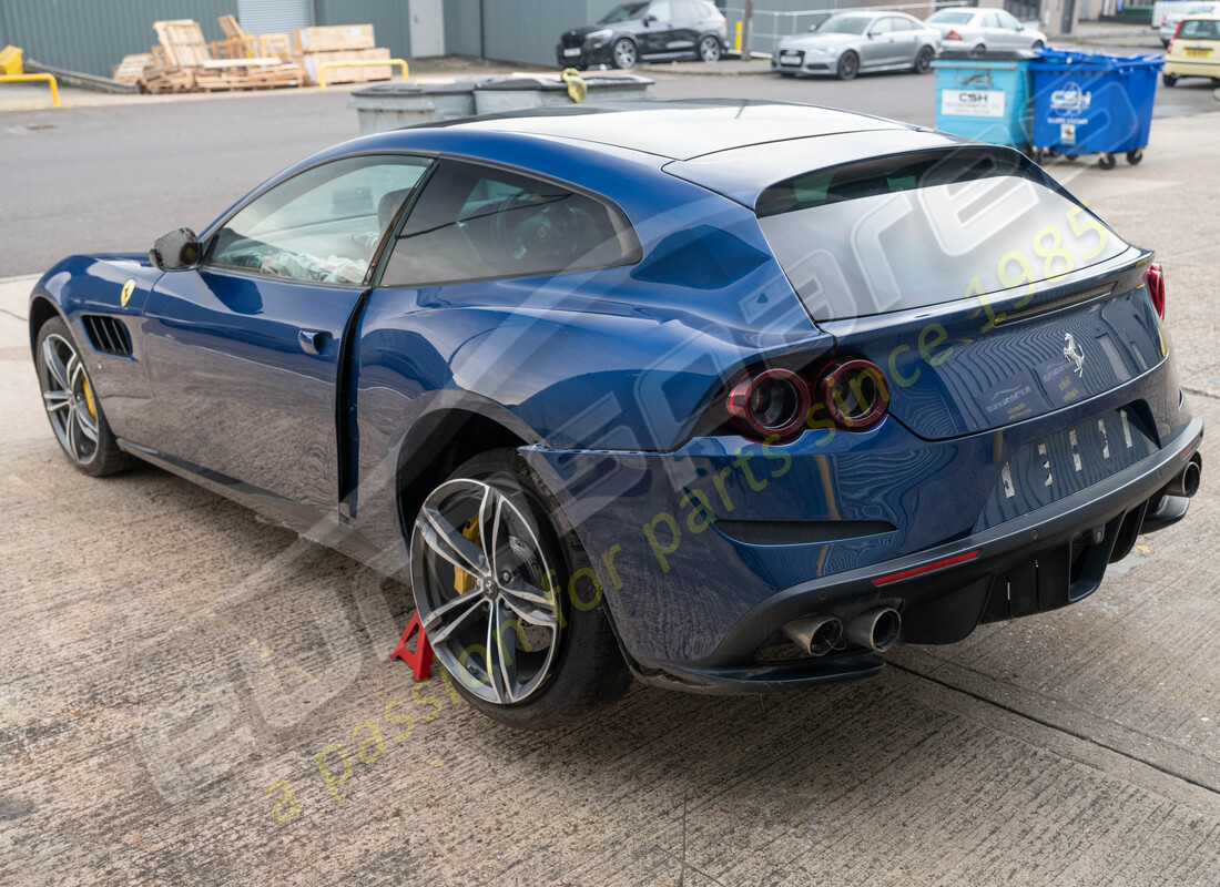 ferrari gtc4 lusso (rhd) with tbc, being prepared for dismantling #3