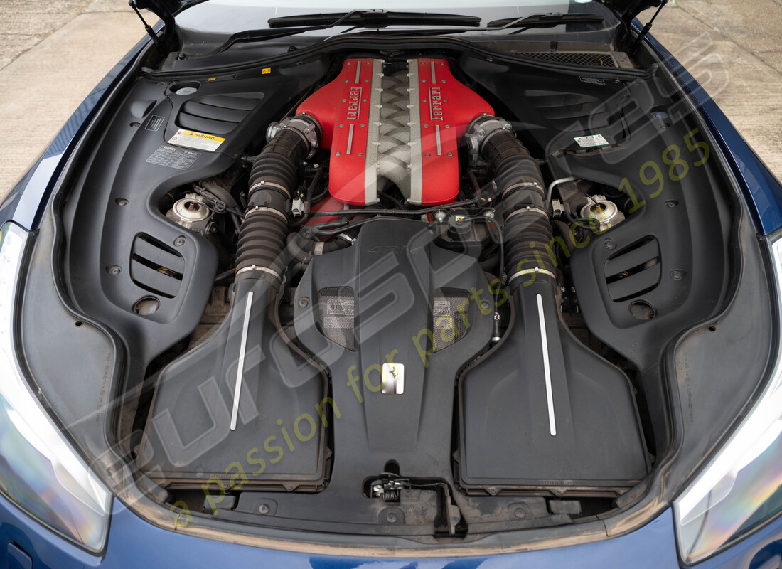 ferrari gtc4 lusso (rhd) with tbc, being prepared for dismantling #17