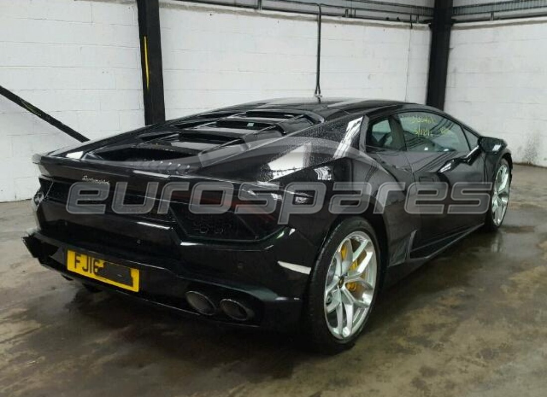 lamborghini 2016 (lp580-2 coupe) with 1,411 miles, being prepared for dismantling #3