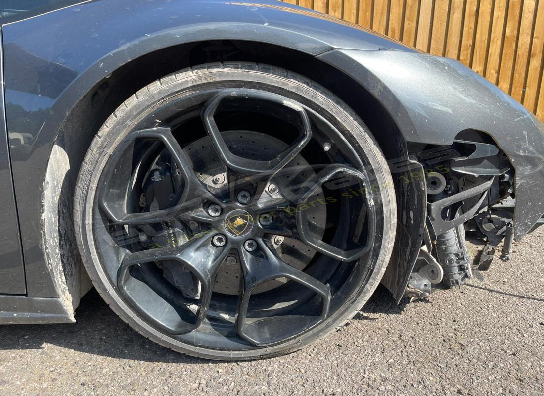 lamborghini 2015 (lp610-4 coupe) with 18,603 miles, being prepared for dismantling #13