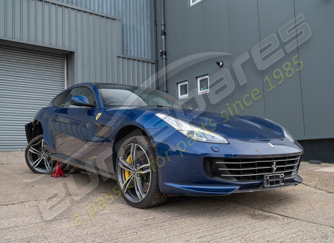 ferrari gtc4 lusso (rhd) with tbc, being prepared for dismantling #7