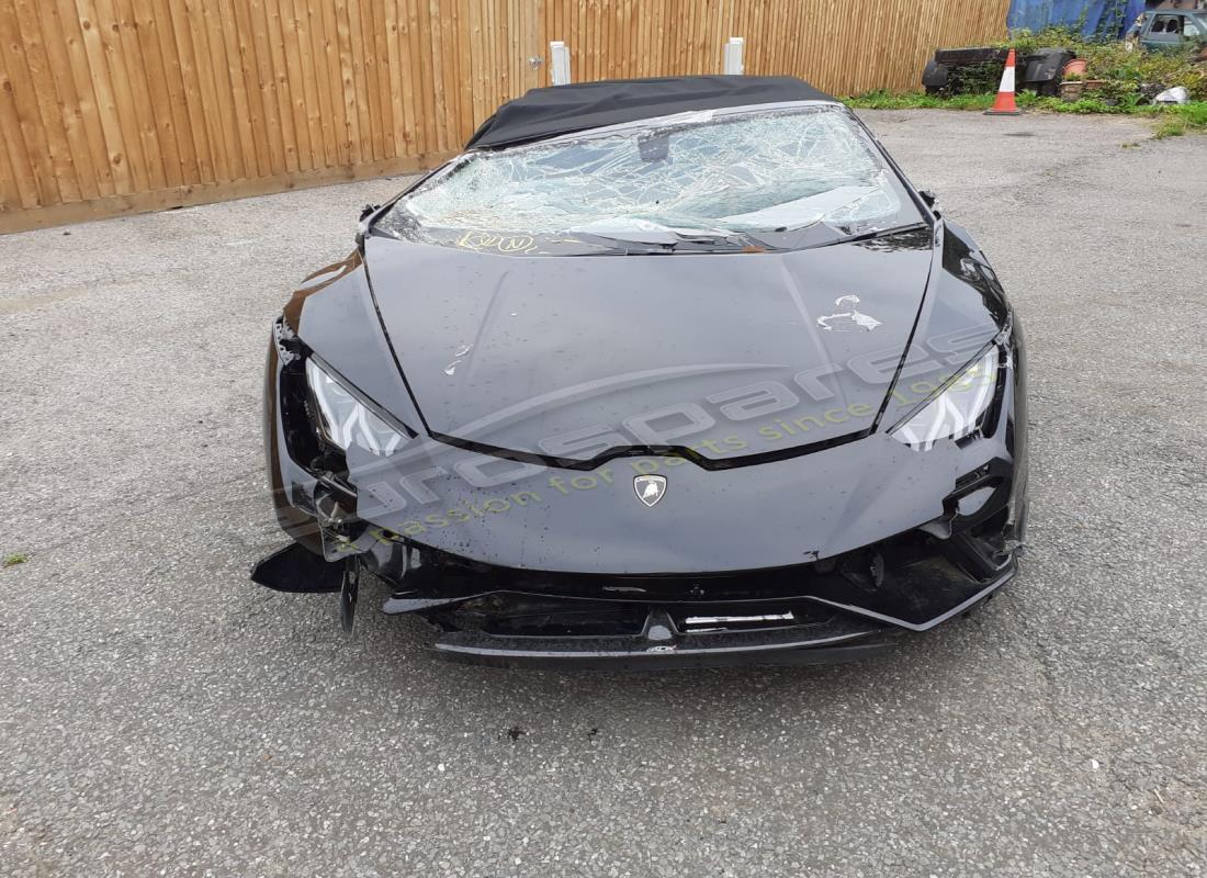 lamborghini 2019 (performante spyder) with 1,589 miles, being prepared for dismantling #5