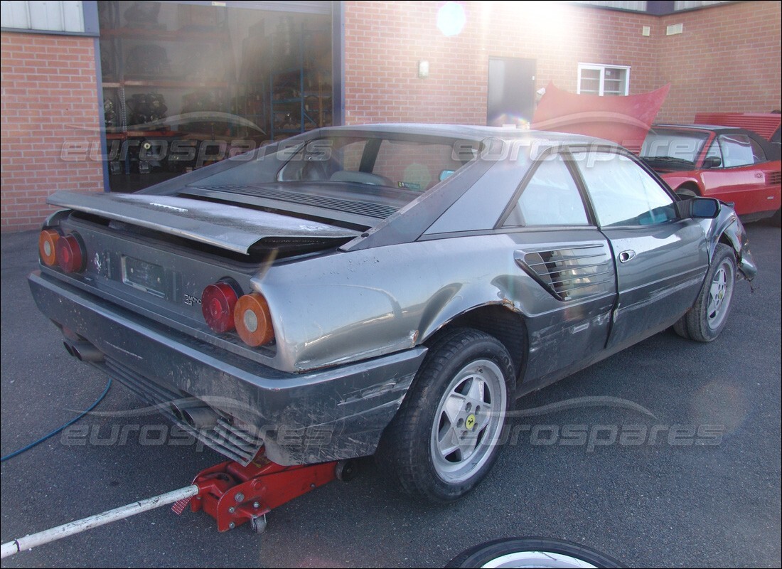 ferrari mondial 3.2 qv (1987) with 74,889 miles, being prepared for dismantling #6