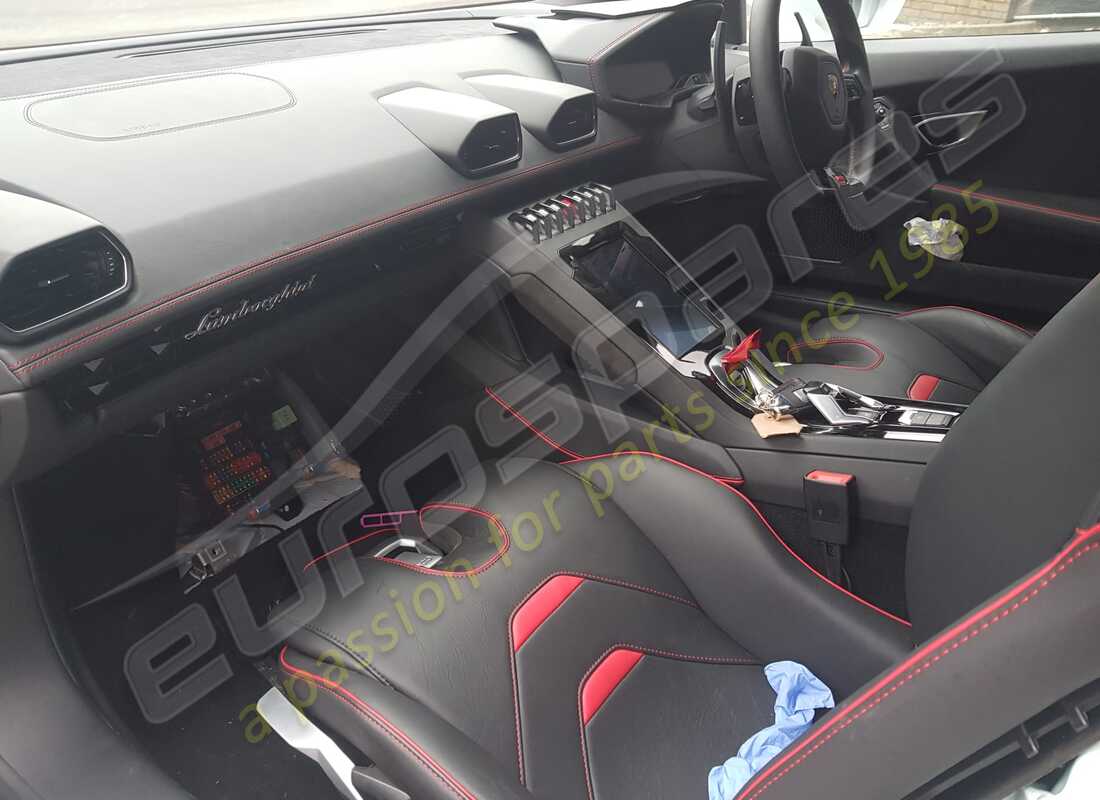 lamborghini 2020 (evo coupe) with 5,415 miles, being prepared for dismantling #11