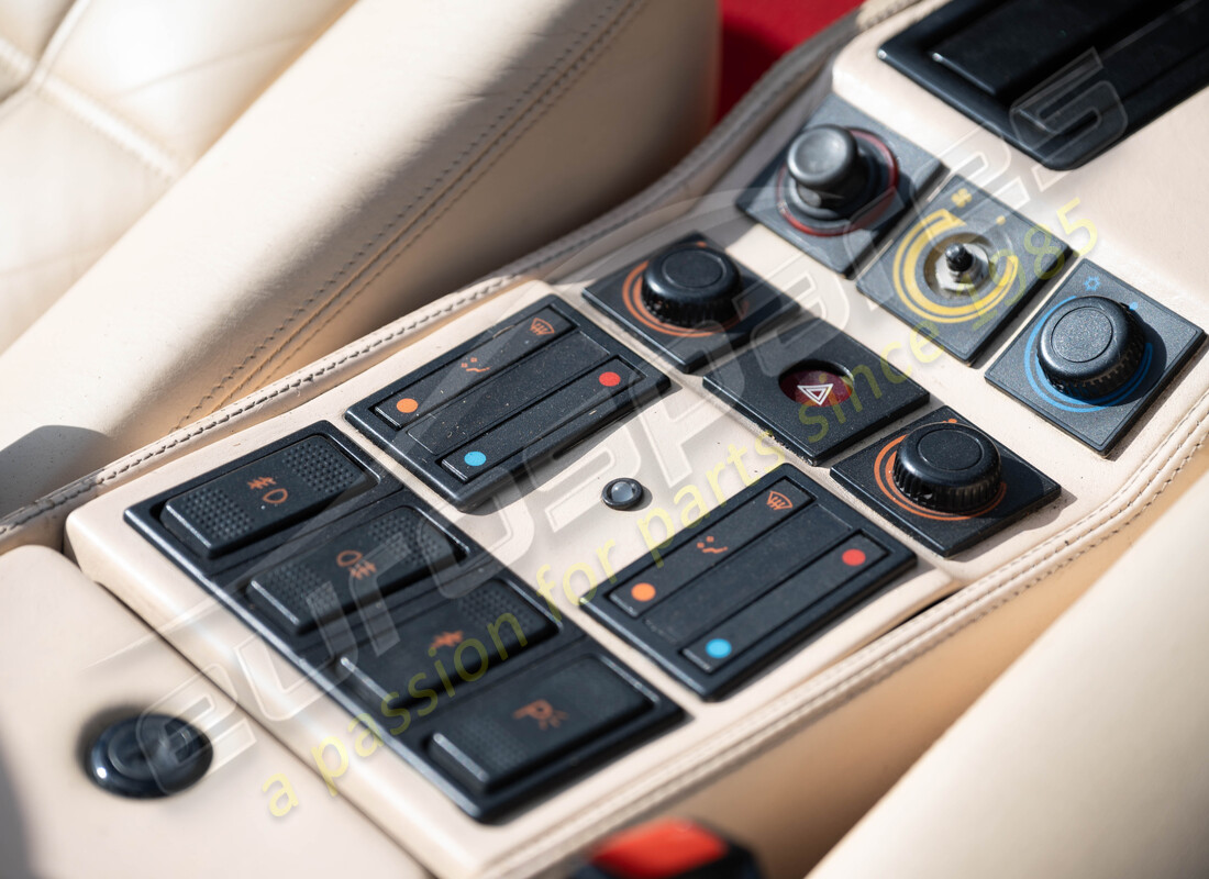 ferrari 328 (1988) with 38750, being prepared for dismantling #17