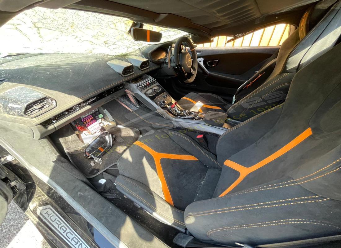 lamborghini 2019 (performante spyder) with 1,589 miles, being prepared for dismantling #8