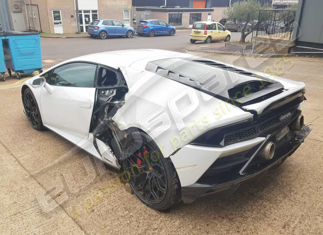 lamborghini 2020 (evo coupe) with 5,415 miles, being prepared for dismantling #3