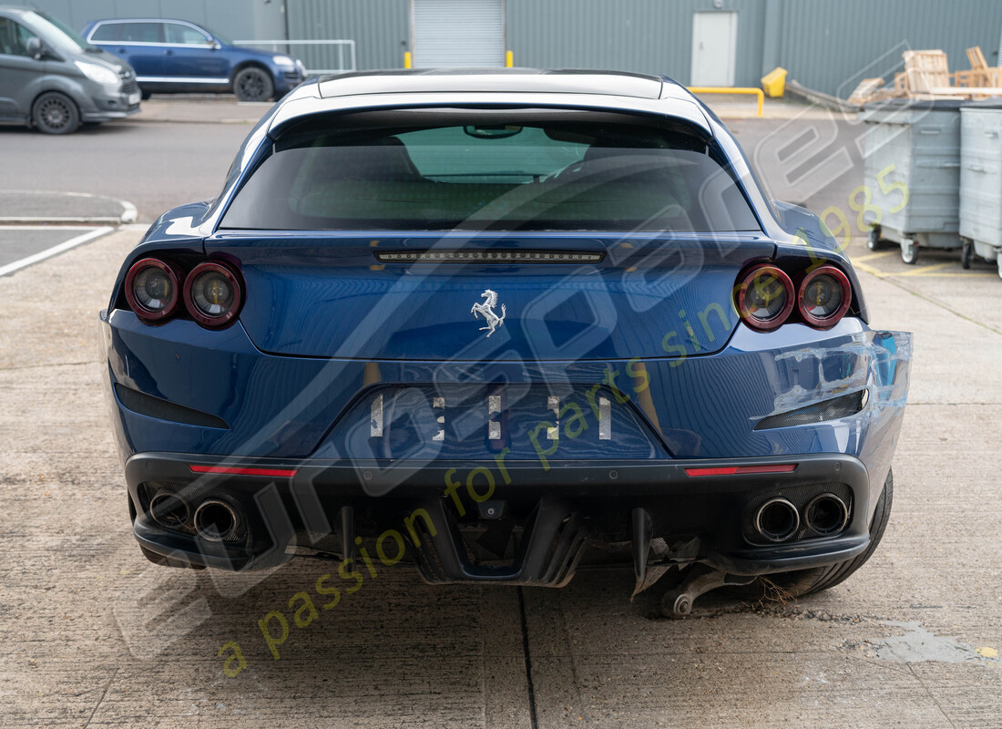 ferrari gtc4 lusso (rhd) with tbc, being prepared for dismantling #4