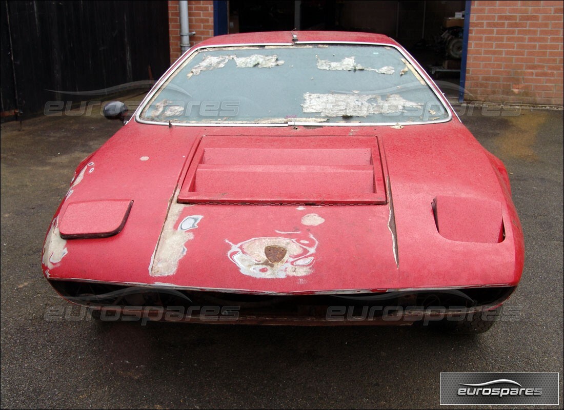 lamborghini urraco p250 / p250s with unknown, being prepared for dismantling #3