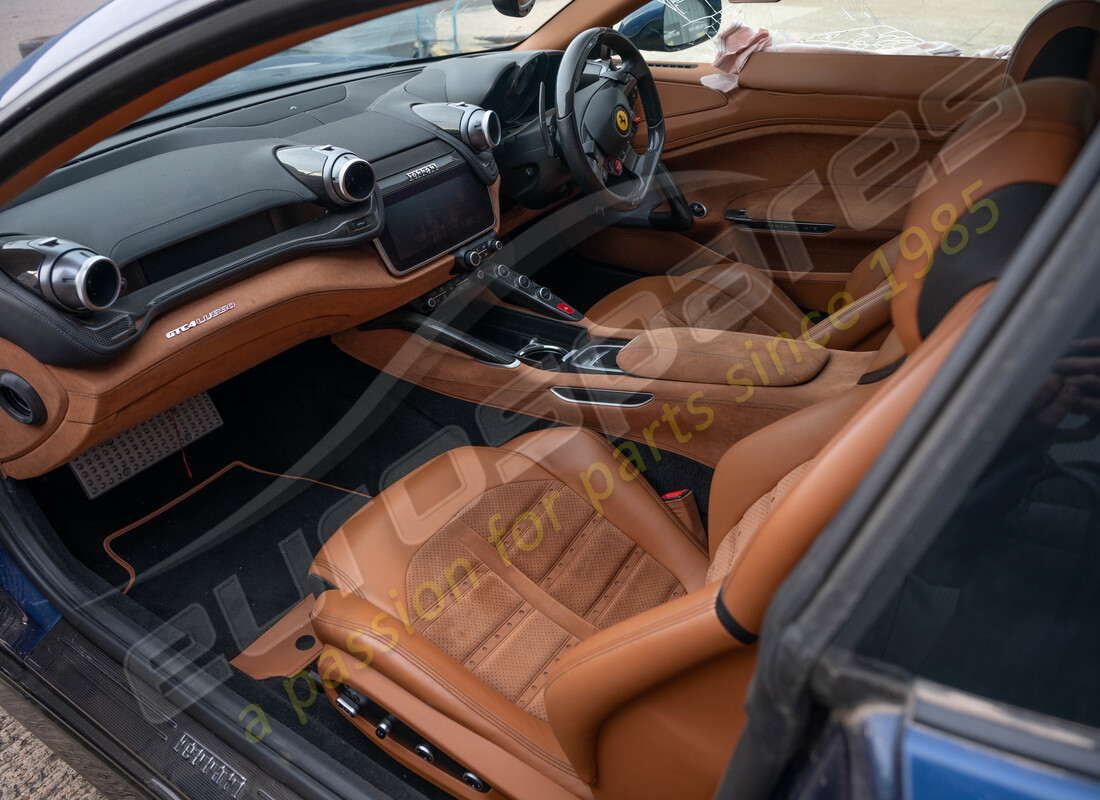 ferrari gtc4 lusso (rhd) with tbc, being prepared for dismantling #9