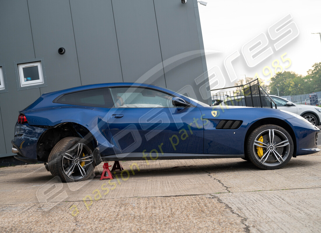 ferrari gtc4 lusso (rhd) with tbc, being prepared for dismantling #6