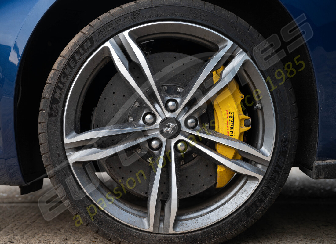 ferrari gtc4 lusso (rhd) with tbc, being prepared for dismantling #31