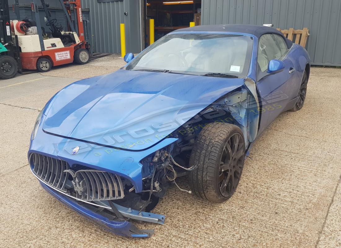 maserati grancabrio (2011) 4.7 with 53,231 miles, being prepared for dismantling #1