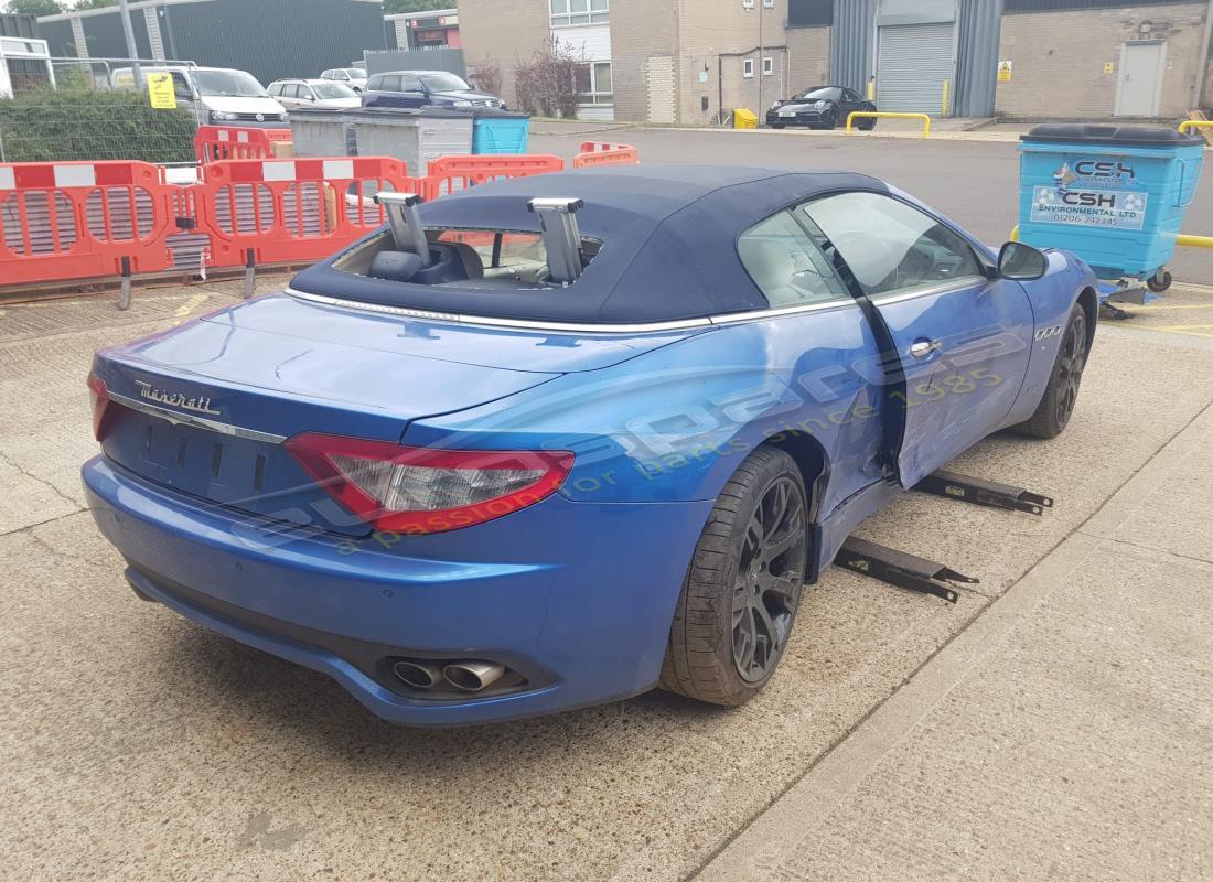maserati grancabrio (2011) 4.7 with 53,231 miles, being prepared for dismantling #5