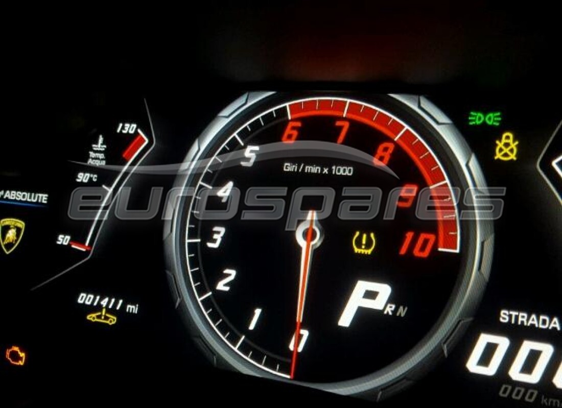 lamborghini 2016 (lp580-2 coupe) with 1,411 miles, being prepared for dismantling #10