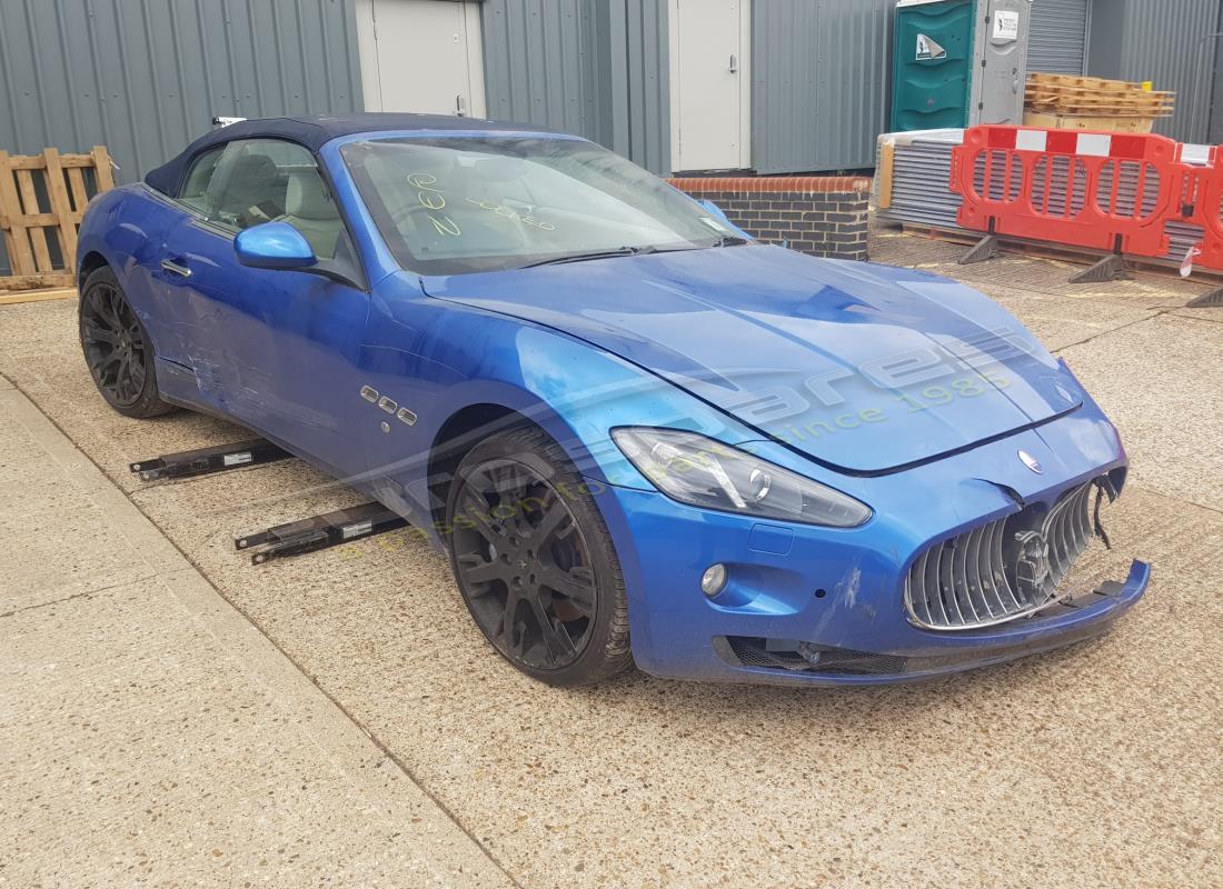 maserati grancabrio (2011) 4.7 with 53,231 miles, being prepared for dismantling #7