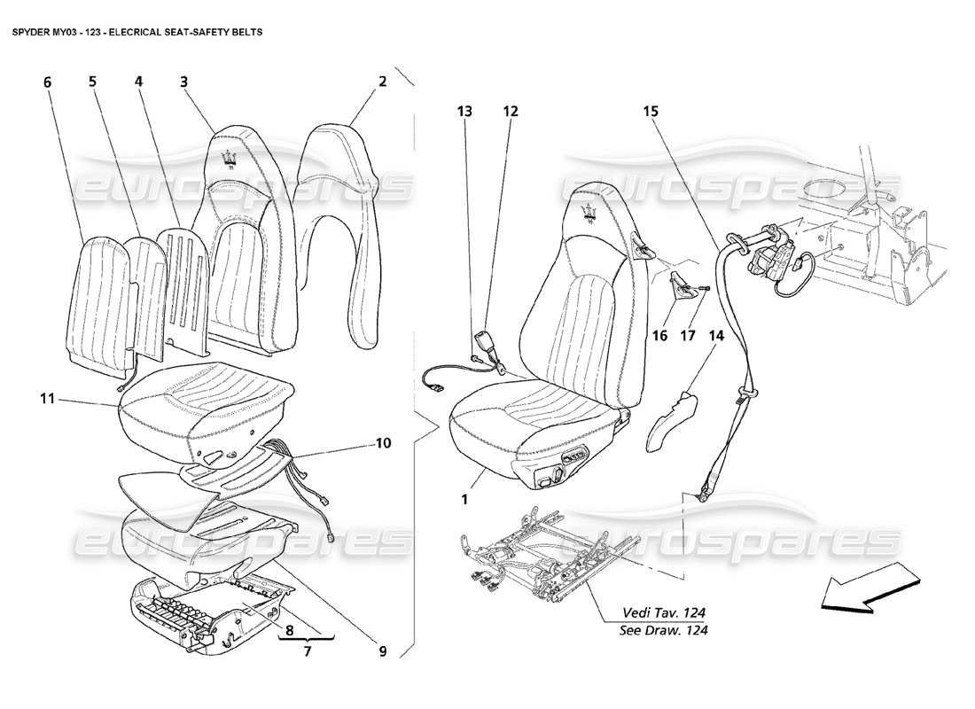 part diagram containing part number 66710800