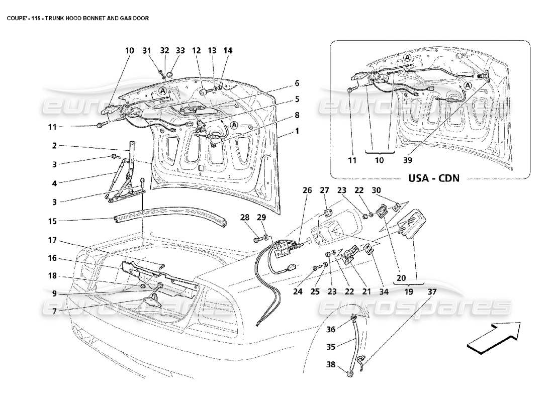 part diagram containing part number 384700125