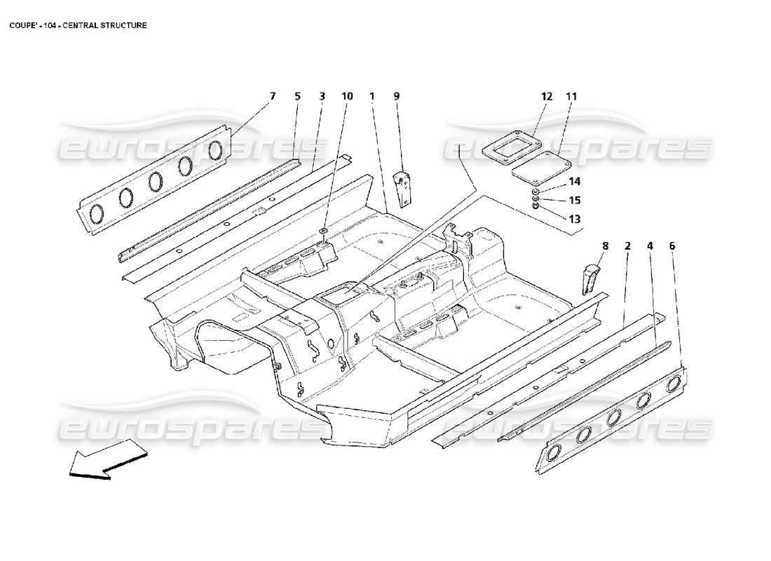 part diagram containing part number 66427500