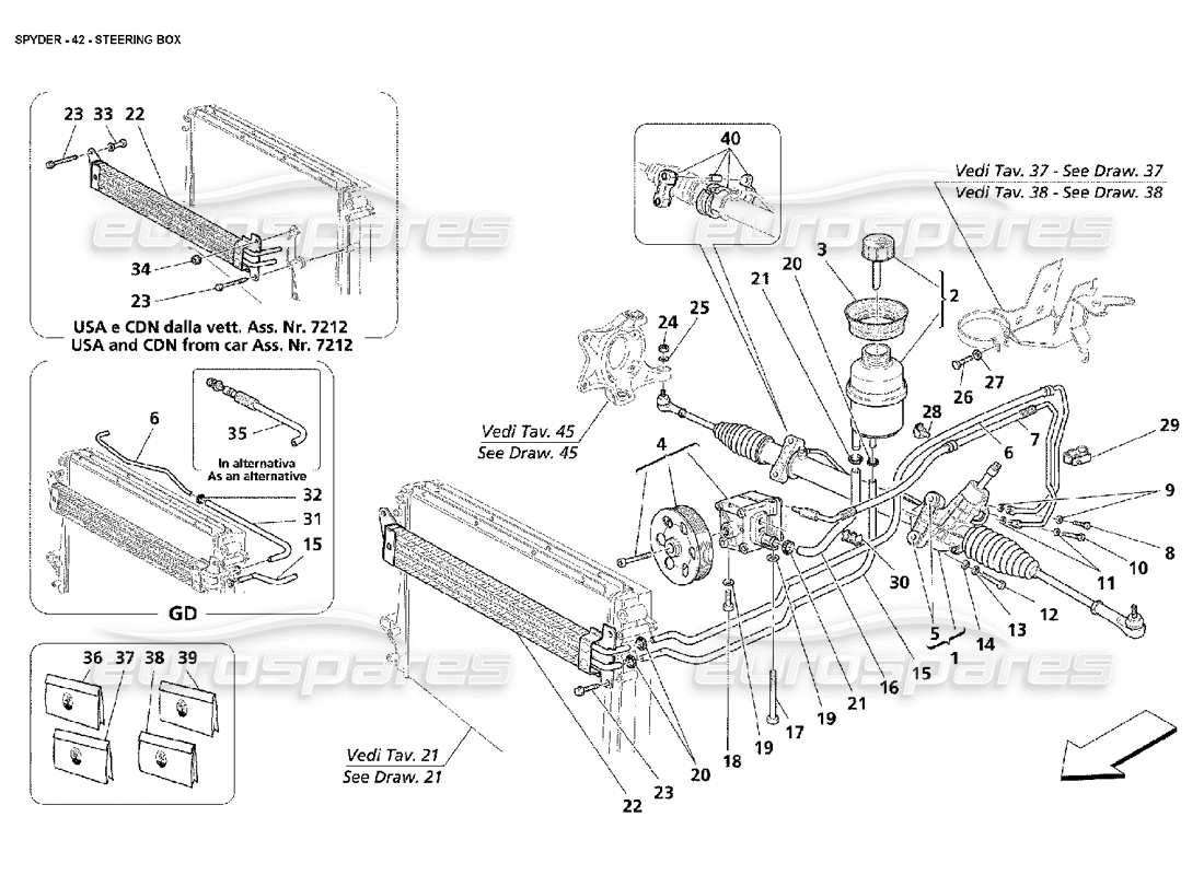 part diagram containing part number 191070